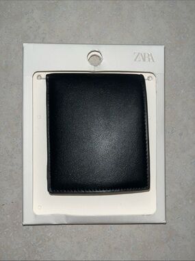 ZARA Black Men's Card & Key Holder Wallet